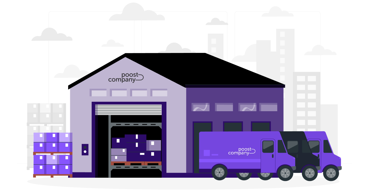 Poost Company warehouse